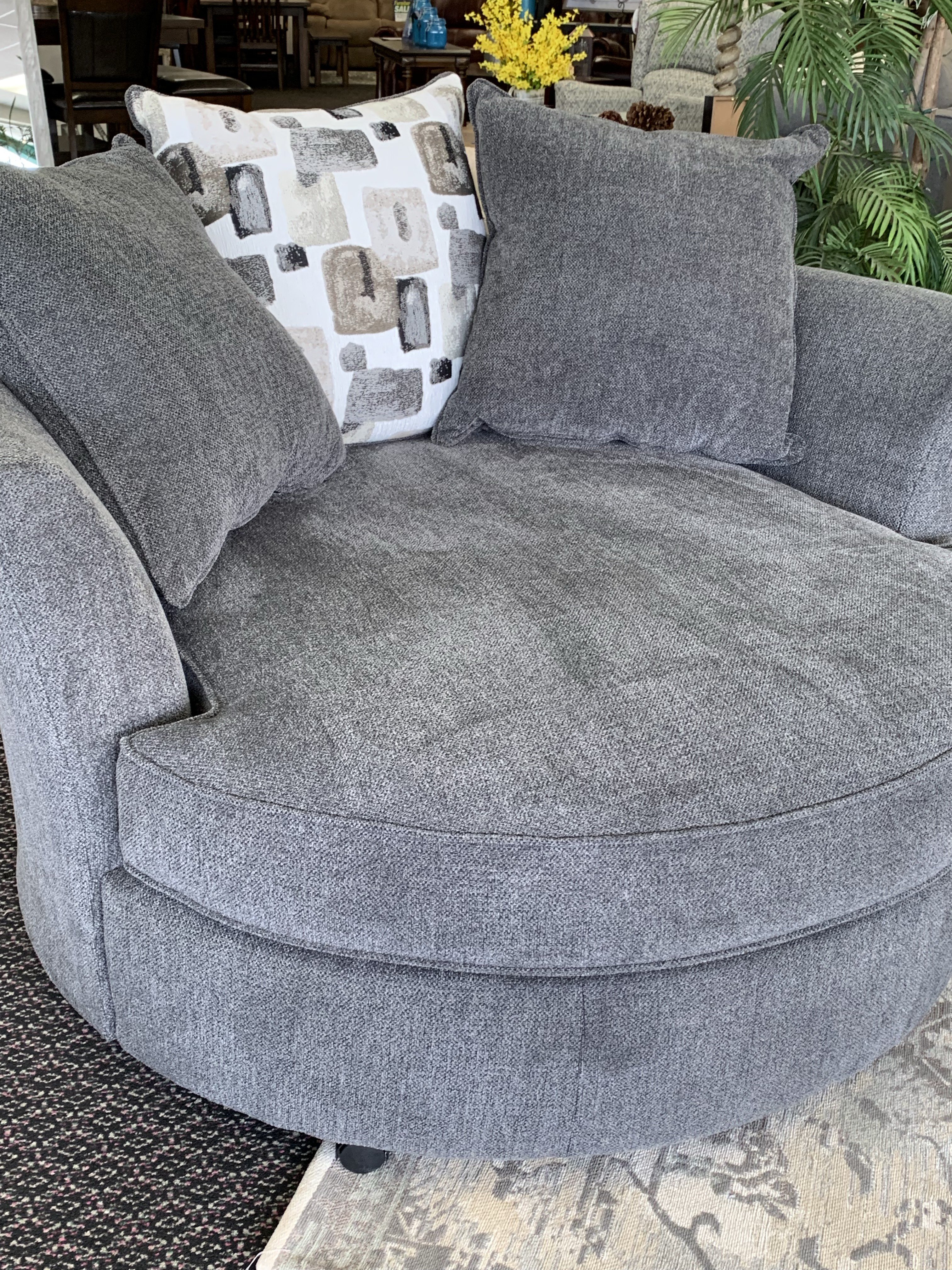 2240 Swivel Chair in Anchor Surge Huge Fabric $695.99