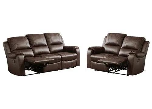 655-Motion Brown Reclining Sofa and Reclining Loveseat Set $1899